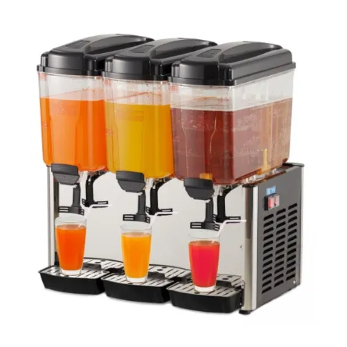 Commercial Fruits Juice Dispenser Three Jar | Machinery Point | Best Price in Indore